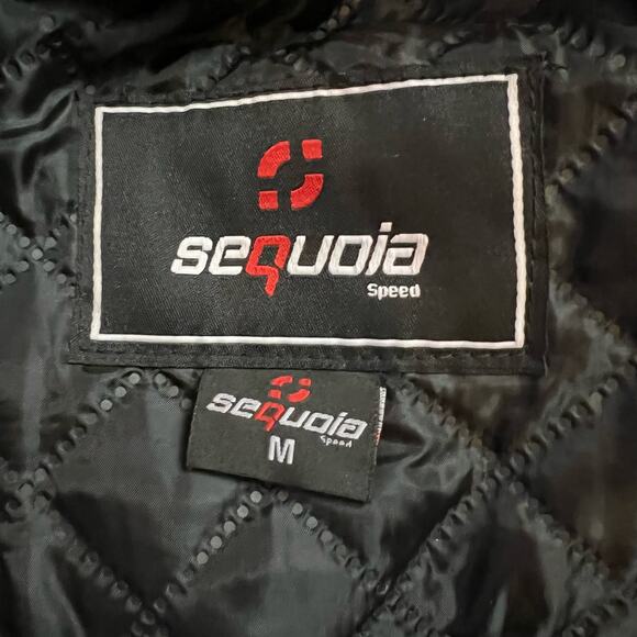 Sequoai Coat Mens Medium Motorcycle Armourded Off Road Motocross Black Padded - Picture 6 of 11